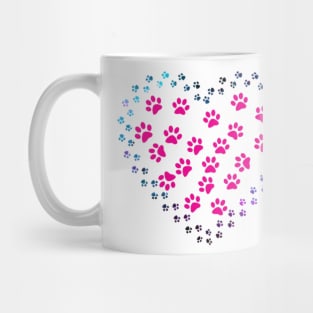 dog feet lover Mug